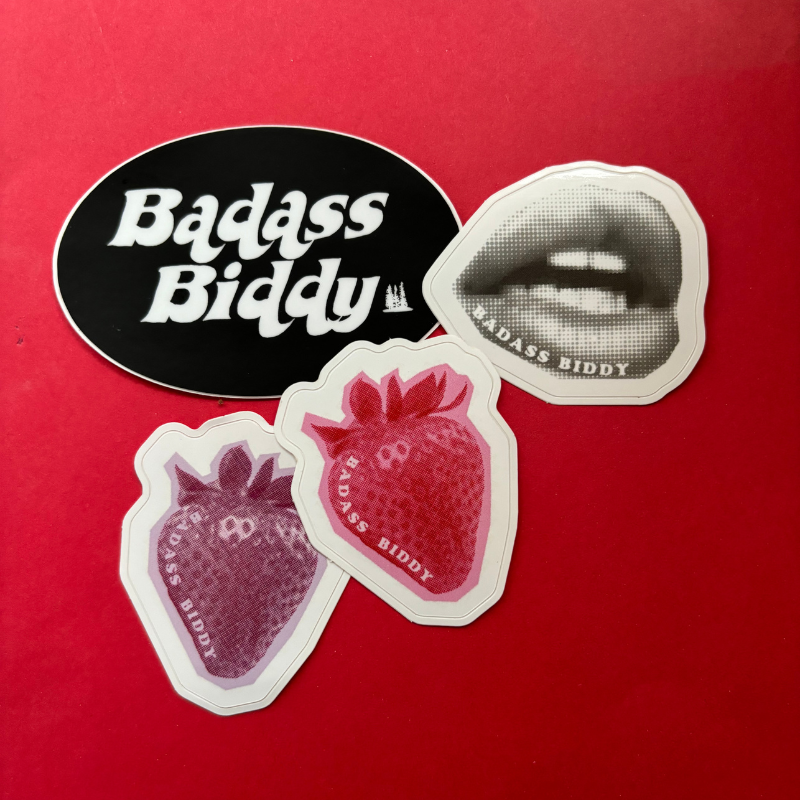 Badass Biddy Sticker Pack