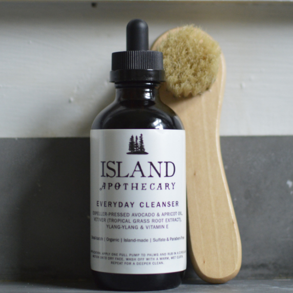 Wood Facial Cleaning Brush - Island Apothecary