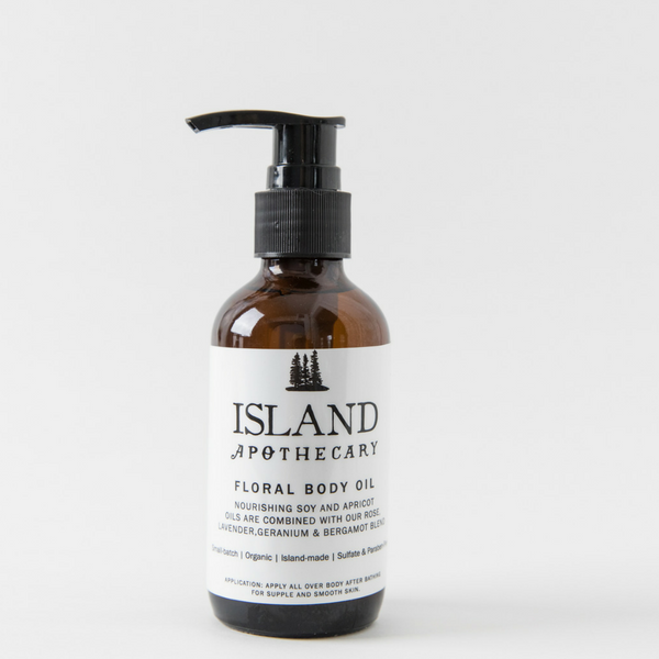 Floral Body Oil, Organic | Island Apothecary