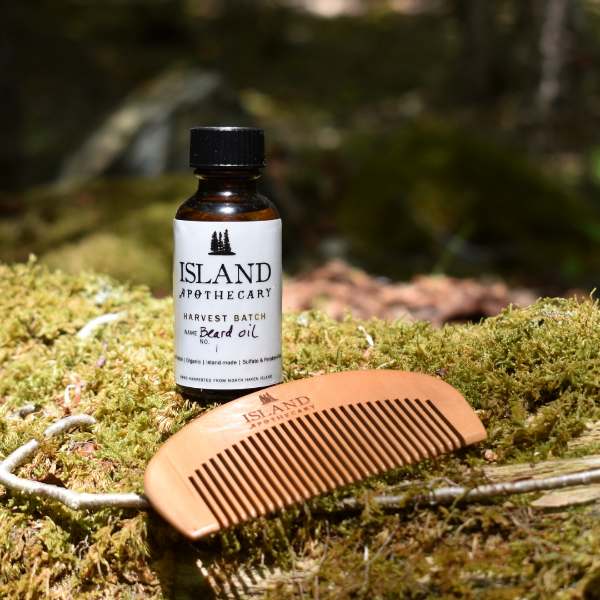 Beard Comb and Beard Oil Set | Island Apothecary
